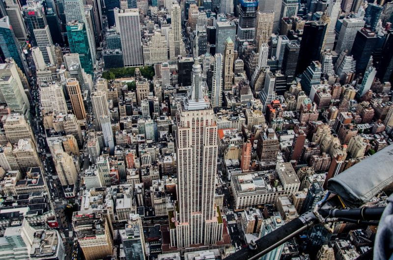Empire State Building en la ciudad de Nueva York.