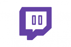 Logo de la Plataforma de streaming Twitch.