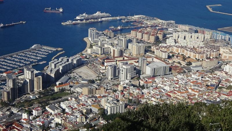 Puerto de Gibraltar.