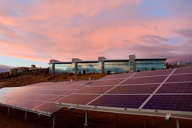 Placas solares.