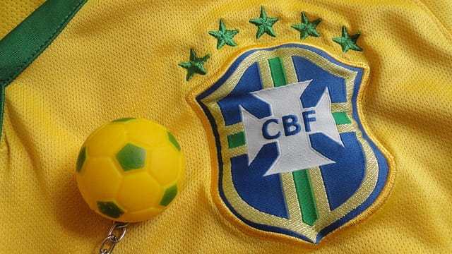 Camiseta de la selección de fútbol de Brasil.