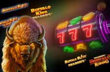 Slots de Búfalo en casinos online.