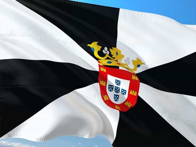 Bandera de Ceuta.