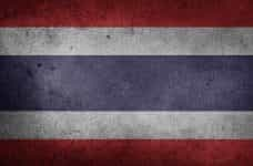 Bandera de Tailandia.