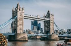 Tower Bridge de Londres, Reino Unido.