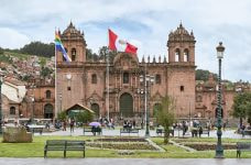 Catedral de Cusco en Perú.