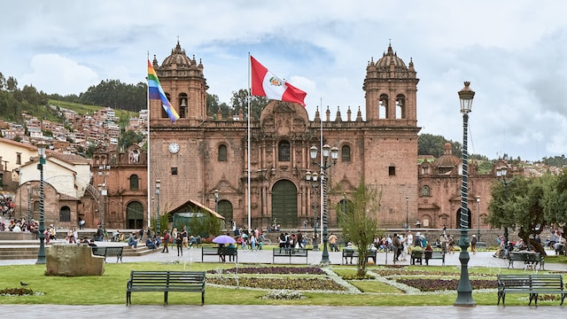 Catedral de Cusco en Perú.