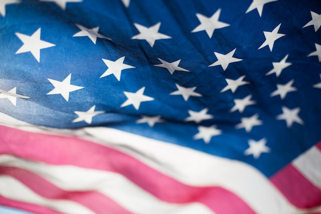 Bandera de Estados Unidos.