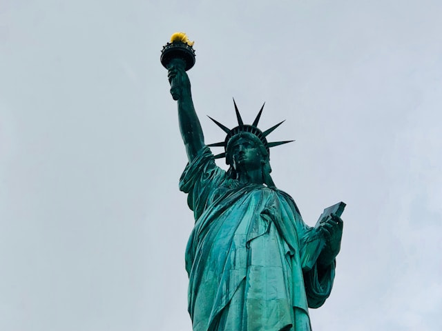 Estatua de la Libertad de Nueva York.