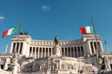 Monumento nacional a Víctor Manuel II en Roma.