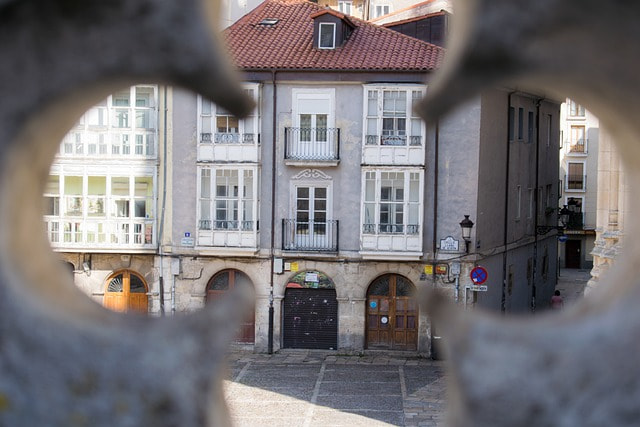 Edificio en Santiago de Compostela, A Coruña.
