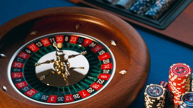 Ruleta de casino.