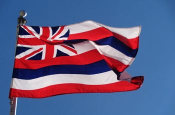Bandera de Hawái.