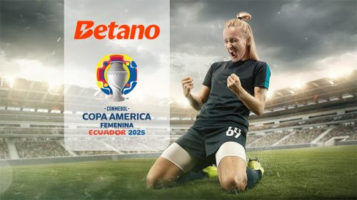 Betano patrocinador oficial de la Copa América Femenina 2025.