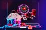 Mesa de póker online con fichas y cartas, con el logo del campeonato SECOOP de PokerStars.