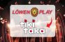 Pantalla de tragaperras con el texto “Tiki Taka” y el logo de Löwen Play.