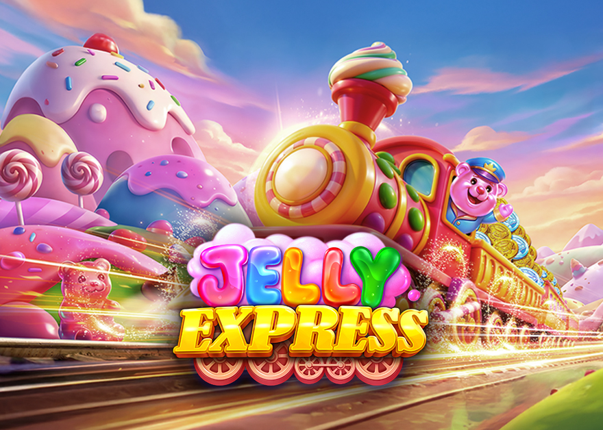Imagen de la tragaperras Jelly Express, el nuevo lanzamiento de Pragmatic Play.