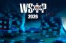 Fichas de póker y dados con texto WSOP 2026.