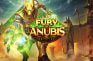 Arte promocional de Fury of Anubis con Anubis dorado y ambientación egipcia de Pragmatic Play