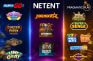 Logotipos de las nuevas slots de agosto de 2026 de Pragmatic Play, NetEnt y Play'n GO