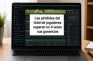 Portátil con una web de apuestas y el aviso sobre las pérdidas de los jugadores