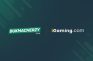 Logotipos de Bukmacherzy.com e iGaming.com sobre fondo verde oscuro